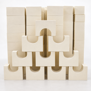 Support de tuyau carré 40 mm en PUF, robuste, résistant à la corrosion et aux produits chimiques, support d'isolation industriel pour CVC et plomberie - Product Image 2
