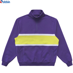 Pullover de Golf Personalizado de Alto Rendimiento con Cierre de 1/4, Fabricación Personalizada de Fábrica, Logotipo de Alta Calidad, para Hombre, de Algodón, Secado Rápido, Tejido de Punto - Product Image 3