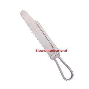 Sierra manual para amputar huesos BISONS, instrumento quirúrgico ortopédico de acero inoxidable de alta calidad con certificación CE - Product Image 3