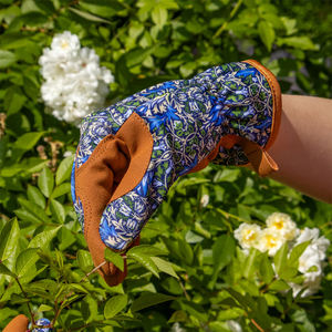 Gants de jardinage en nylon unisexes avec design par sublimation, résistants à la chaleur, anti-vibrations, pour adultes. - Product Image 4