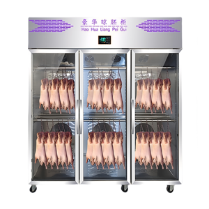 Armoire de déshydrateur de cuisine professionnelle-Séchoir à aliments en acier inoxydable pour hôtels Magasins de canard rôti Solutions suspendues personnalisées - Product Image 1