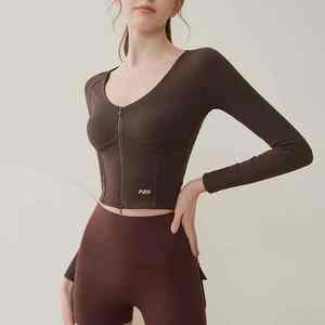 Chaquetas Deportivas Multicolores, Transpirables, con Cierre, Ligeras, con Bolsillos, para Correr, Yoga y Ejercicio - Product Image 6