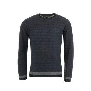 Sweat-shirt à manches longues en molleton brossé doux pour l'hiver, style streetwear oversize, mélange de coton - Product Image 2