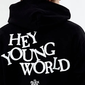 Hoodies Streetwear Essentiels à Impression en Relief Spider Pullover en Coton Lourd 100% Personnalisable Logo Homme Coupe Oversize Hiver - Product Image 4