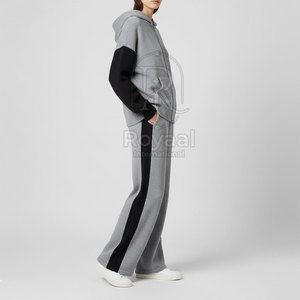 Conjuntos de chándal holgados de manga larga de buena calidad para mujer, ropa informal a la moda, chándal holgado para mujer adulta - Product Image 3