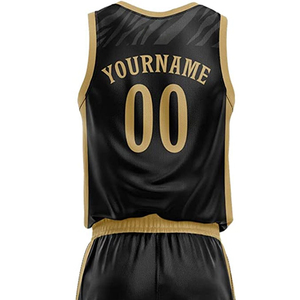 Uniformes de Baloncesto Unisex Personalizados de Alta Calidad al Por Mayor, Tallas Grandes, Antibacterianos, Impresos, Transpirables, de Secado Rápido y Ligeros - Product Image 5