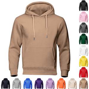 เสื้อฮู้ดดี้ Kangaroo Pocket แบบสวมหัว ผ้าฟลีซหนานุ่มสำหรับผู้ชาย สไตล์ลำลองแนวสตรีทแวร์ - Product Image 5