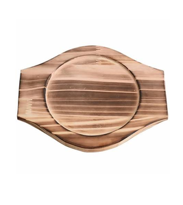 Sous-plats ronds en bois pour restaurant et cuisine, dessous de plat, tapis et supports isolants - Product Image 3