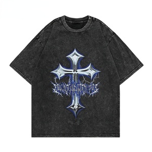 Wholesale Men's <b>Acid</b> <b>Wash</b> <b>T</b>-<b>Shirts</b> 100% Cotton Streetwear Style Men's <b>Acid</b> <b>Wash</b> <b>T</b> <b>Shirt</b> - Product Image 1