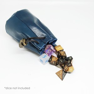 Bolsa de Dados de Cuero D20 con Relieve, Hecha a Mano, de Lujo, con Cordón, para Joyería, para Juegos de Mesa RPG, Regalo - Product Image 6