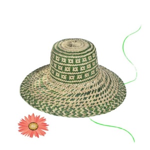 Moroccan Mexican Style Straw <b>Sun</b> <b>Hat</b> , Beach Summer Bag, Handwoven Bag Wholesale Vietnam Handicraft - Product Image 5