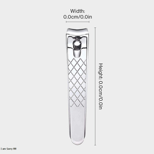 Professional High Quality <b>Nail</b> Cutter Clipper for Finger Toenail Thick <b>Nails</b> Stainless Steel Manicure <b>Tool</b> Pointed Competitive - Product Image 5