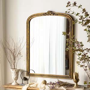 Sheesham Wood with Gold Inlay wooden wall mirrors and mirror frames OEM Custom Wholesale | Aqdus Saleem India - Product Image 3