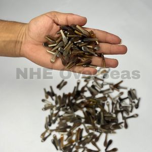 Puntas de Cuerno de Búfalo Natural Marrón Claro Hechas a Mano, Duraderas y de Alta Calidad para Monturas de Gafas Modernas, Componentes para Gafas NHE Overseas - Product Image 3
