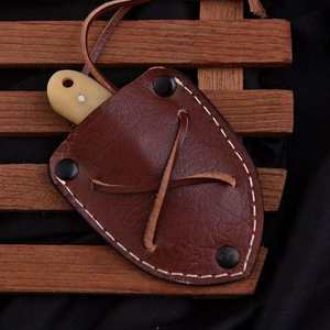 Couteau de chasse compact en acier Damas de taille mini, couteau tactique EDC pour le camping en plein air, utilisation en extérieur - Product Image 4