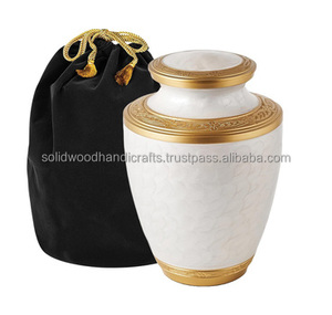 Urnas Decorativas de Latón para Adultos, Urnas Hechas a Mano para Hombres y Mujeres, Urnas Funerarias - Product Image 1