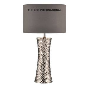 Lámpara de Mesa de Lujo Personalizable con Pantalla Metálica para Bodas, Restaurantes, Dormitorios, Estudios y Oficinas - Product Image 4