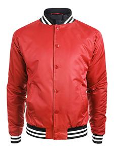 แจ็กเก็ตขนสัตว์ปักอักษรตามสั่งเสื้อผ้าแนวสตรีทแฟชั่น - Product Image 3