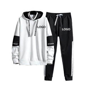 Mangoes Fashion Premium Designer Winter Solid Sweatshirt Suit High Quality 100% Cotton <b>Tracksuit</b> Clothing Fashion Forward Unisex - Product Image 1