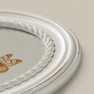 Cadre photo en bois MDF artisanal écologique en bois brun, style rustique vintage, créatif et durable, pièce d'ameublement. - Product Image 6