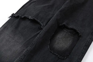 Jeans Holgados de Mezclilla para Hombre de la Mejor Calidad, Casuales, Transpirables, Personalizables, para Verano y Otoño, Lavados, al por Mayor - Product Image 3