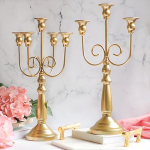 Elegante Portavelas de Metal, Construcción Duradera con Acabado Liso, Ideal para Centro de Mesa y para Mejorar el Ambiente de la Decoración del Hogar - Product Image 3