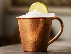 Juego de Tazas de Cobre para Bebidas, Colección Garden Escape, Reutilizables, Premium, para Servir Cócteles, Duraderas, Apilables, Resistentes al Calor - Product Image 5
