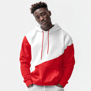 Sweat à capuche d'hiver pour homme, style streetwear, en polaire 400 g/m², coupe jogger - Product Image 4