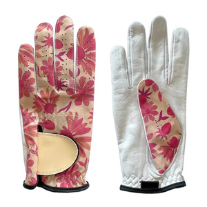 Guante de golf transpirable de cuero genuino antideslizante para mano derecha, deportivo, unisex - Product Image 5