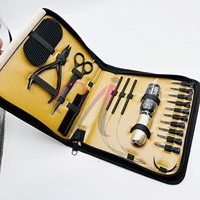 Kits de Entrenamiento de Extensiones de Cabello de Acero Inoxidable de Grado Quirúrgico, Color Negro Mate, Marca Nomex International Professional, para Estudiantes