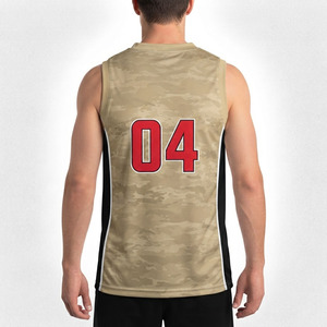 Maillot de basket-ball pour homme, séchage rapide, vêtements de sport pour homme, veste de basket-ball, col en V, vêtements de sport pour homme, maillot de basket-ball - Product Image 2