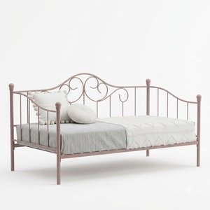 Traditional Cast Wrought Iron <b>2</b>-<b>Seater</b> Sofa <b>Set</b> Durable Outdoor <b>Garden</b> Furniture Waterproof - Product Image 1