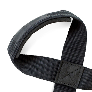 Sangle de levage en néoprène réglable antidérapante pour musculation, équipement de gym unisexe, haute élasticité, diamètre personnalisé, noir - Product Image 6