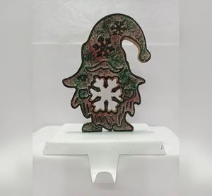 Premium Iron Metal <b>Stocking</b> <b>Holder</b> with Strong Decorative Mantel Hook for Christmas Fireplace Displays Holiday and Parties Decor - Product Image 4