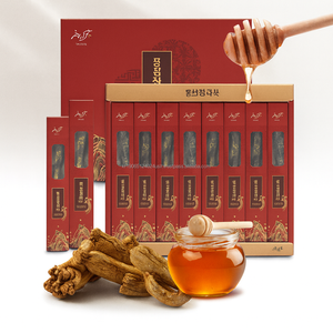 Rebanada de ginseng rojo coreano para masticar aperitivos herbales envasados individualmente - Product Image 1