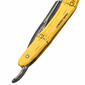 Luminex Impex High Quality Vintage Straight Razor Steeliness Steel Handle Stainless Steel Barber Shaving Razor OEM Customizable - Product Image 3