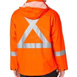 Ropa de Seguridad ANSI Clase 1 EN ISO 20471 Clase 1, Material Transpirable, Bandas Reflectantes, Logotipo, para Largas Jornadas de Trabajo, Chaqueta de Alta Visibilidad - Product Image 2
