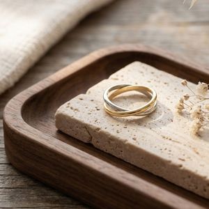 Anillo Antideslustre con Acabado Pulido, Hipoalergénico e Impermeable para Venta al por Mayor en Tiendas y Boutiques - Product Image 3