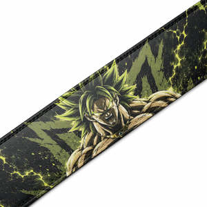 Cinturón de Levantamiento de Pesas de Cuero con Gráficos de Anime Personalizados, Listo para Enviar, Hebilla de Acero Resistente de 10 mm, Cinturón de Gimnasio para Levantamiento de Pesas - Product Image 4