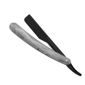 มีดโกนโกนหนวดด้ามจับพลาสติกมีดโกนโกนหนวดแบบตรงผลิตจากสเตนเลส - Product Image 1