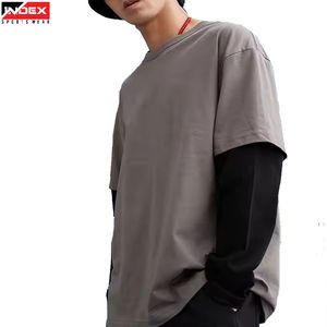 Camiseta Clásica de Doble Capa, Cómoda, Transpirable, de Tela Suave, Elegante, para Hombre y Mujer, Uso Diario Informal, Corte Moderno - Product Image 1