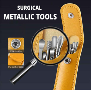 <b>Ear</b> Wax Removal Cleaner Portable <b>Ear</b> <b>Cleaning</b> <b>Tool</b> With Soft Flexible Tips For Safe Comfortable <b>Ear</b> Care - Product Image 4
