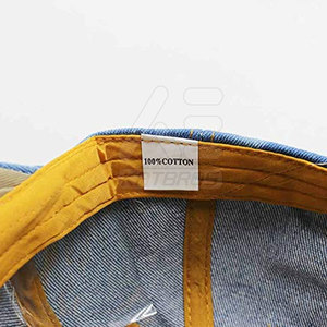 Casquettes en jean respirantes 100 % coton de qualité supérieure, coutures robustes, style décontracté, toutes saisons, personnalisables pour la vente en ligne - Product Image 6