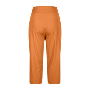 Nuevo Diseño, Pantalones Capri para Mujer, Logotipo Personalizado, MOQ Bajo, Precio al por Mayor - Product Image 2