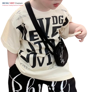 เสื้อยืดแบบแห้งเร็วสำหรับใส่ไปโรงเรียนสำหรับผู้ใหญ่และเด็กเสื้อยืดลาย3D ใส่ก่อนวัยเรียนโลโก้ได้ตามต้องการ - Product Image 4