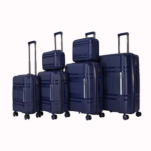 Juego de Maletas Rígidas Expandibles de 6 Piezas, Ligeras y Unisex, con Ruedas Giratorias para Transportar - Product Image 1