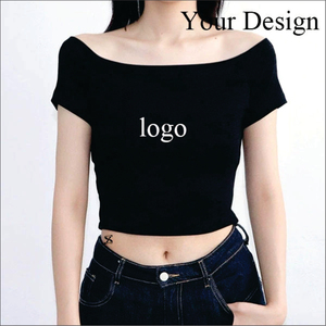 Custom New High Waisted Cropped Casual Knitted Shoulder <b>Tank</b> <b>Top</b> Slim Fit Sexy 100% Cotton Breathable Eco-Friendly for Women - Product Image 6