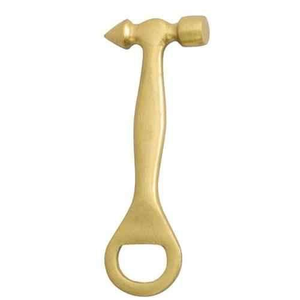 Abridor de Botellas Ecológico con Forma de Llave, Chapado en Oro, Diseño Moderno, para Tiendas de Catering, Abridores Decorativos Únicos Hechos a Mano - Product Image 1