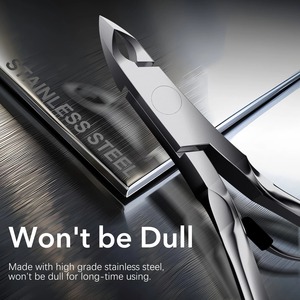 1Pcs Cuticle Trimmer Professional Cuticle Nippers Stainless Steel Clippers Cutter Remover Manicure <b>Nail</b> <b>Tools</b> - Product Image 6