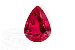 Piedra Suelta de Rubí Rojo Corte Pera Premium, Natural y Sintética, Tamaños Personalizados para Joyería Fina - Product Image 4